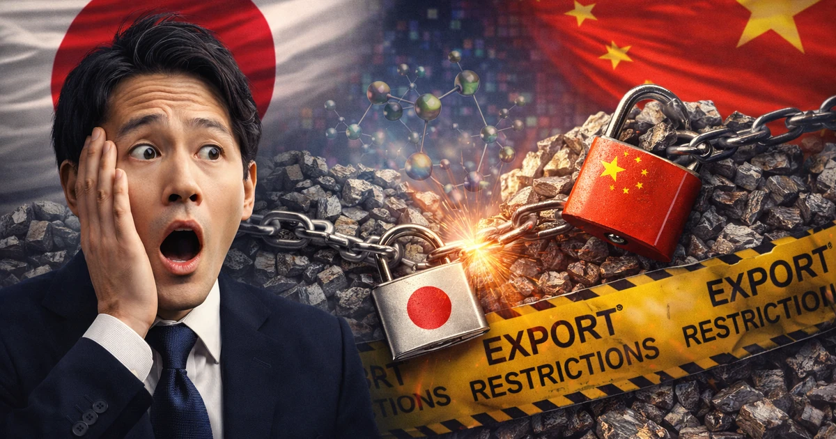 중국 수출규제로 흔들리는 일본 핵심광물·히토류 공급망