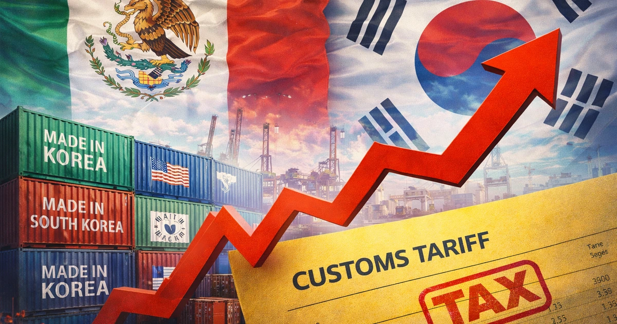 멕시코의 한국산 포함 수입관세 인상과 자동차·철강 영향