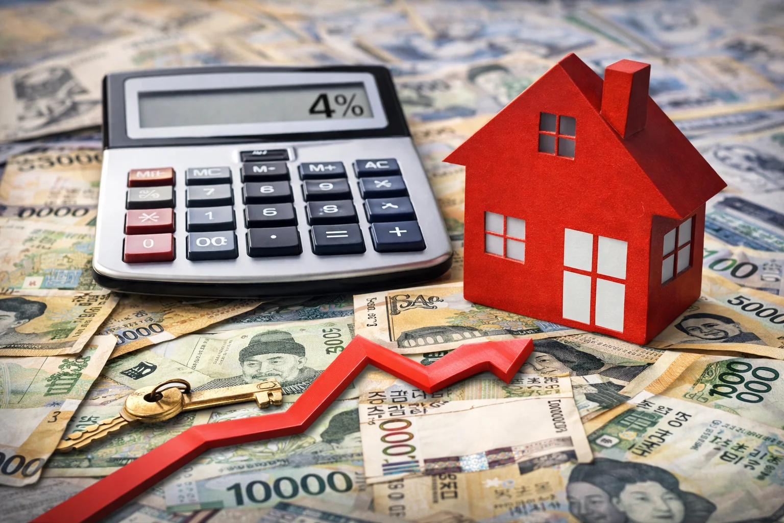 주담대 금리 4% 재돌파와 전세대출·DSR·LTV 규제 요약