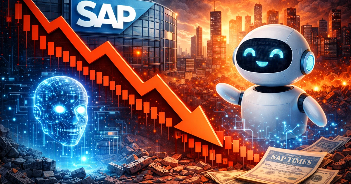 AI 공포로 하락한 SAP 주가